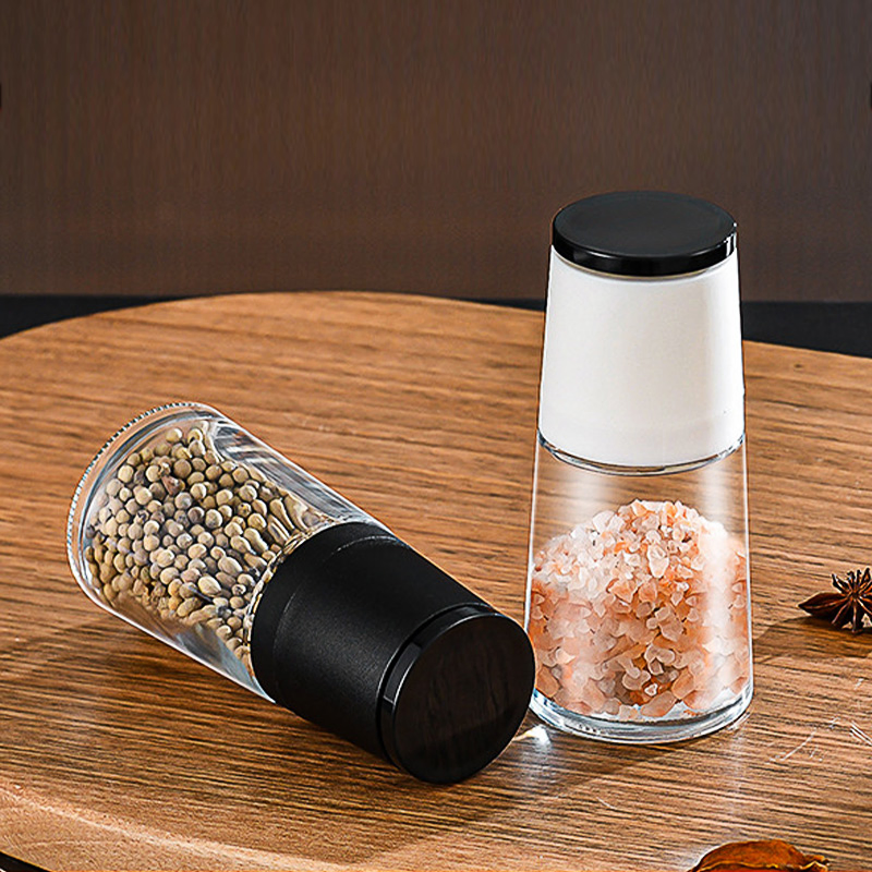 Moedor de Sal e Pimenta Premium com Moinho de Cerâmica para Cozinha 140 Ml