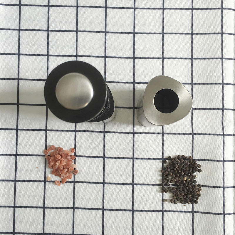Moedor de Especiarias Elétrico de Aço Inoxidável Único Atacado Moedores de Sal e Pimenta com Bateria