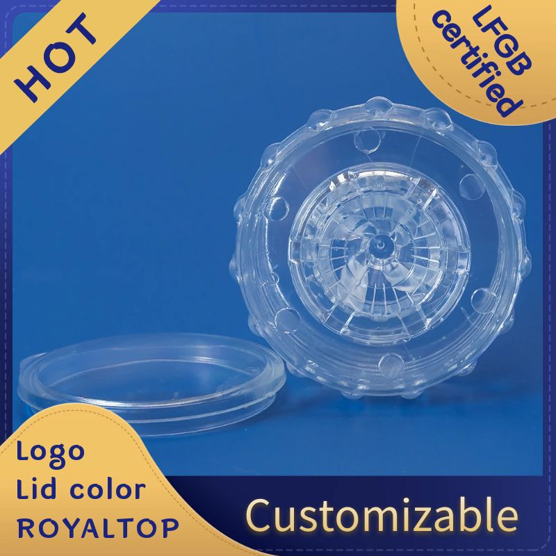 Manual de Cozinha Tampa de Plástico Moedor Personalizado 100ml Moinhos de Sal e Pimenta de Vidro à Venda