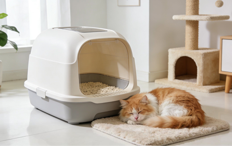Tom's Family OEM cat litter supplier story - warm home for cats