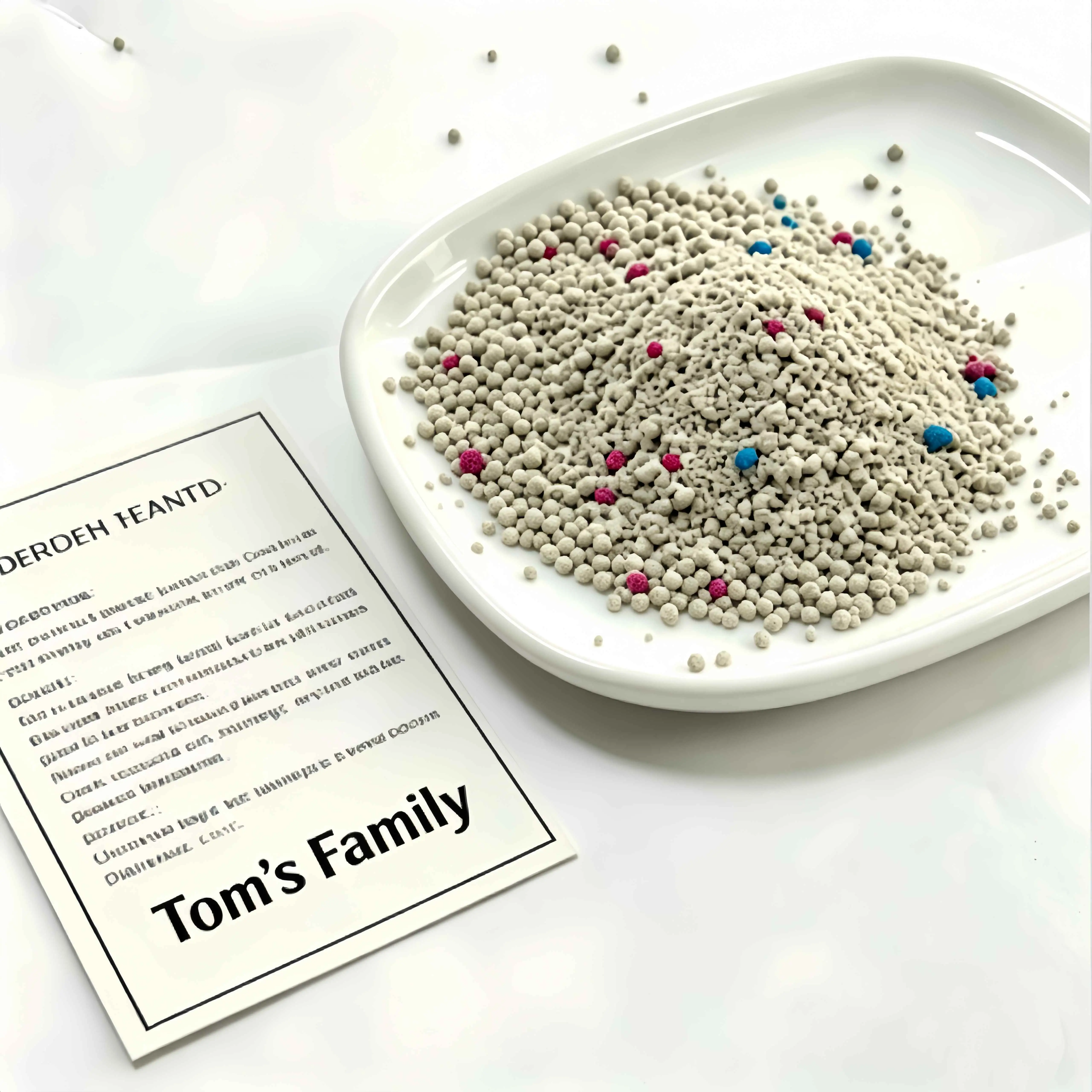 China Suppliers Factory 2.0-3.0mm Rapid Water Absorption Bentonite Ball Cat Litter with Strong Clumping and Odor Control