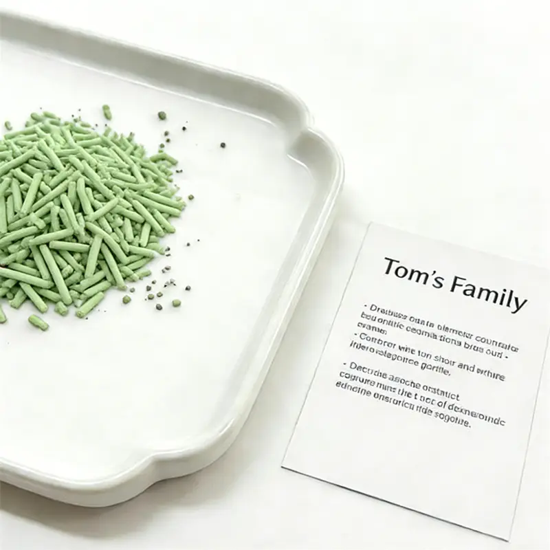 OEM Natural Fresh Green Tea Cat Litter - Deodorizing, Antibacterial, Eco-Friendly from China Suppliers and Factory Manufacturers, Manufacturer