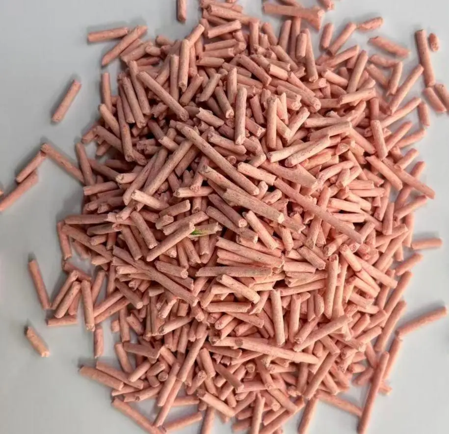 OEM Peach fragrance tofu cat litter, low dust and clumping, quick to flush toilet Manufacturers, Factories