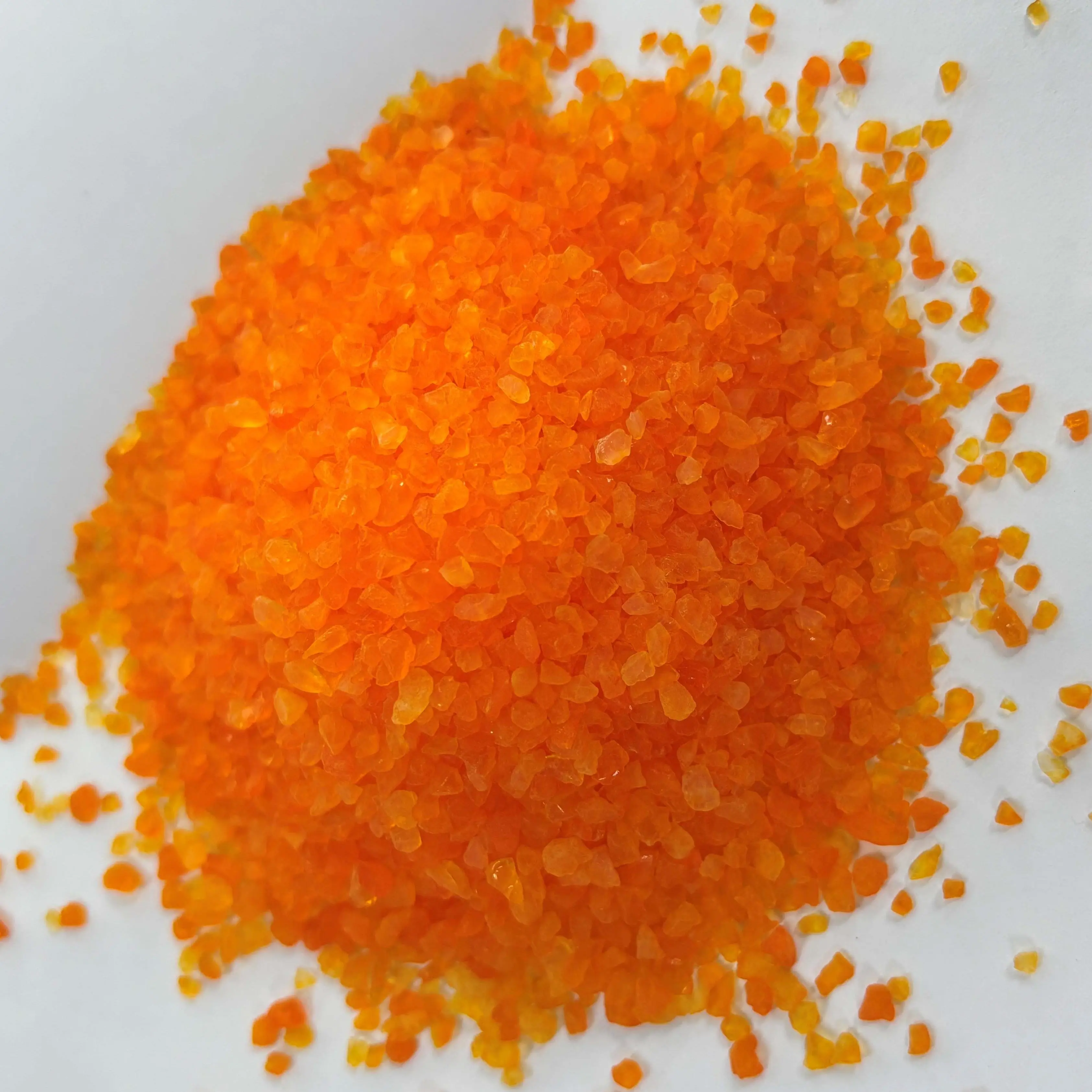 OEM Durable Orange Crystal Cat Litter from China Suppliers: Sand-Saving, Color-Changing, and Odor-Absorbing Factory Product Manufacturer, Supplier