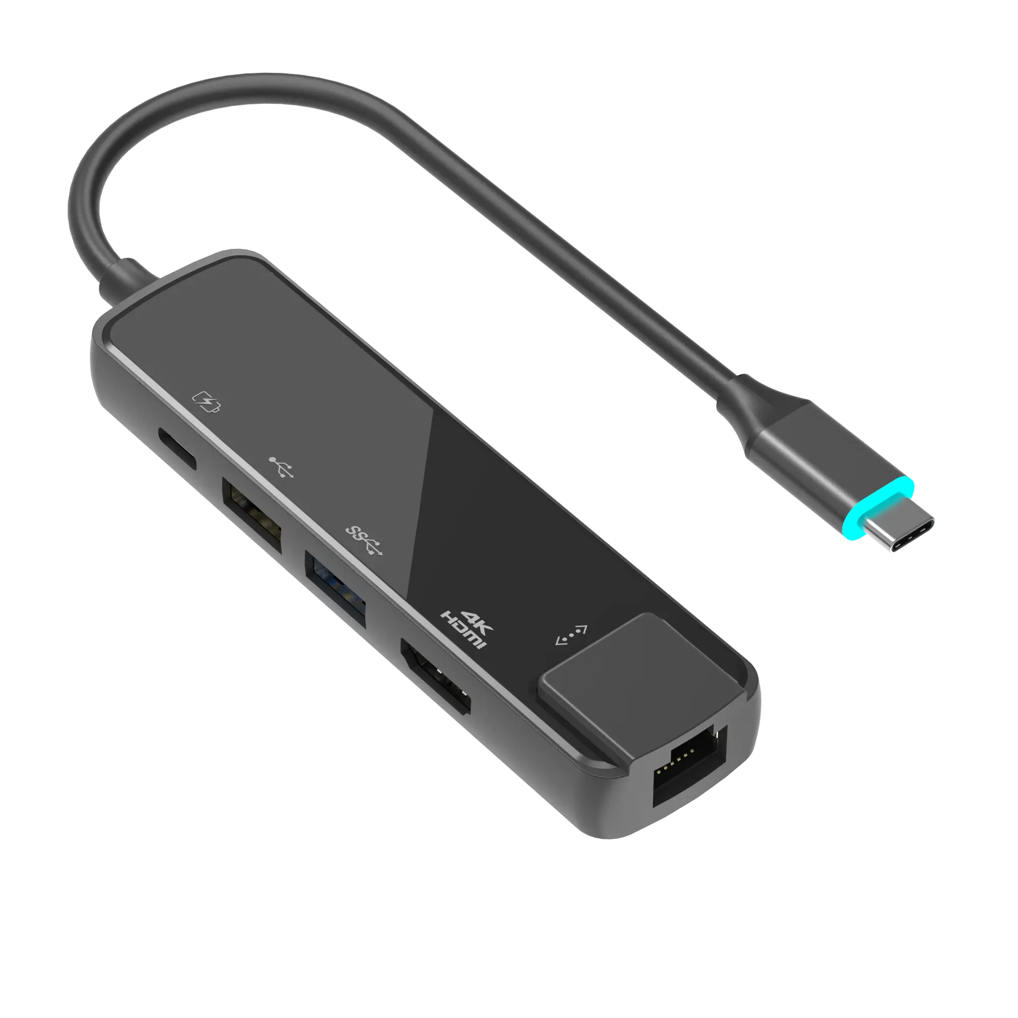 Best USB C 5 in 1 Mirror Face Adapter - WG508B Product, Supplier