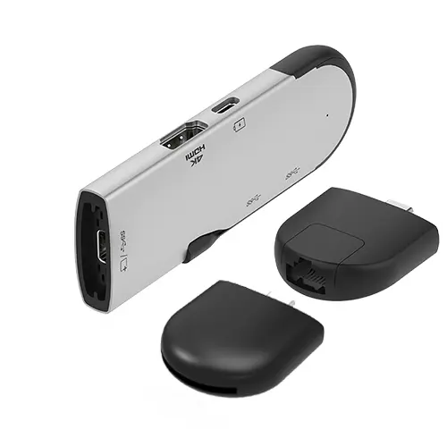 Custom USB C 7 in 1 Modular Adapter - PF434A Manufacturers, Quotes