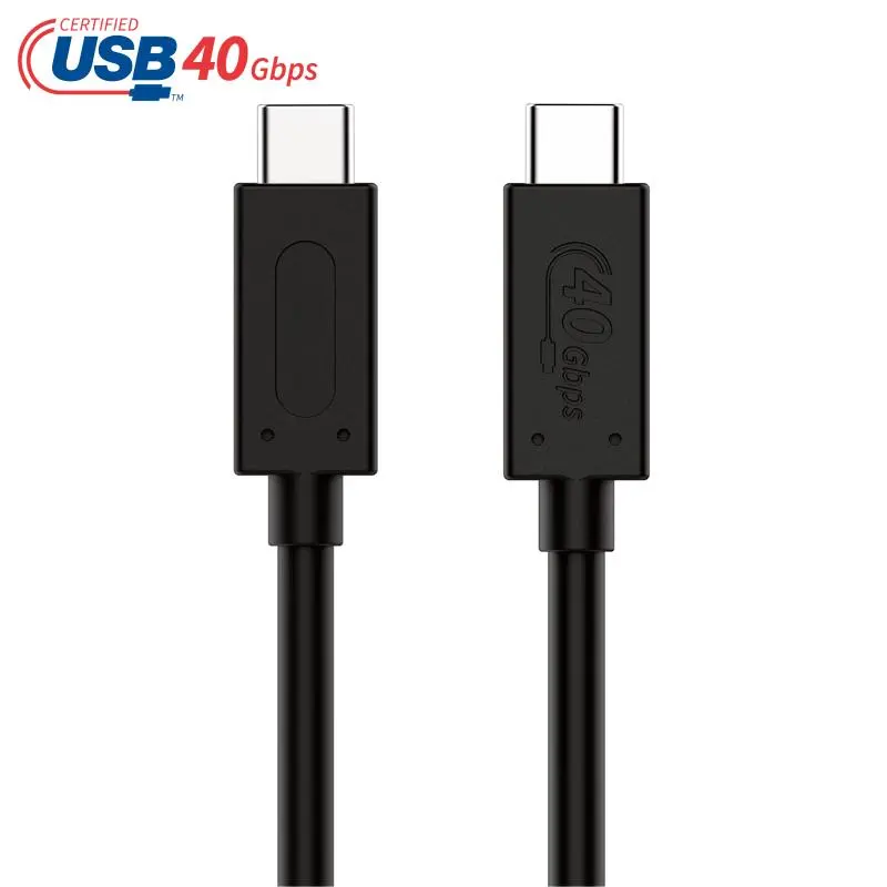 ODM USB 4 Cable for Thunderbolt 4 Cable, 100W Charging 40Gbps Data Transfer 8K Video Type C for Thunderbolt 4/3 MacBook Pro iPad Galaxy S22 Mac Mini M1 External SSD eGpu 2.6ft/0.8M Exporter, Quotes