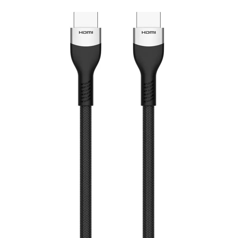 Wholesale Factory Supply Premium High Speed HDMI Cable, HDMI2.0 M to M Cable 18Gpbps 4K@60Hz with Aluminum Alloy Shell, Nickel Plated Connectors and Nylon Braided Jacket, 0.5-5M Factories, Suppliers