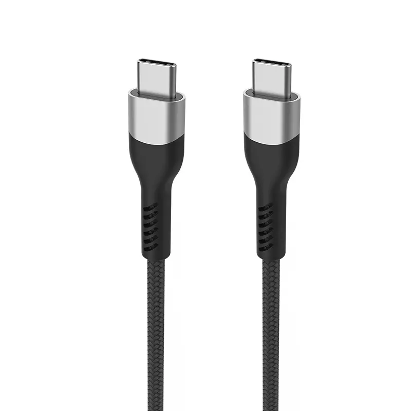 Best USB C 2.0 Cable  Braided USB C to C Cable Fast Charging Cable 3A 60W 480Mbps Data, Compatible with Samsung Galaxy S22/S21/S20 Ultra, Note 20/10, MacBook Air, iPad Pro, iPad Air 4, iPad Mini 6, Pixel-Grey Pricelist, Factory
