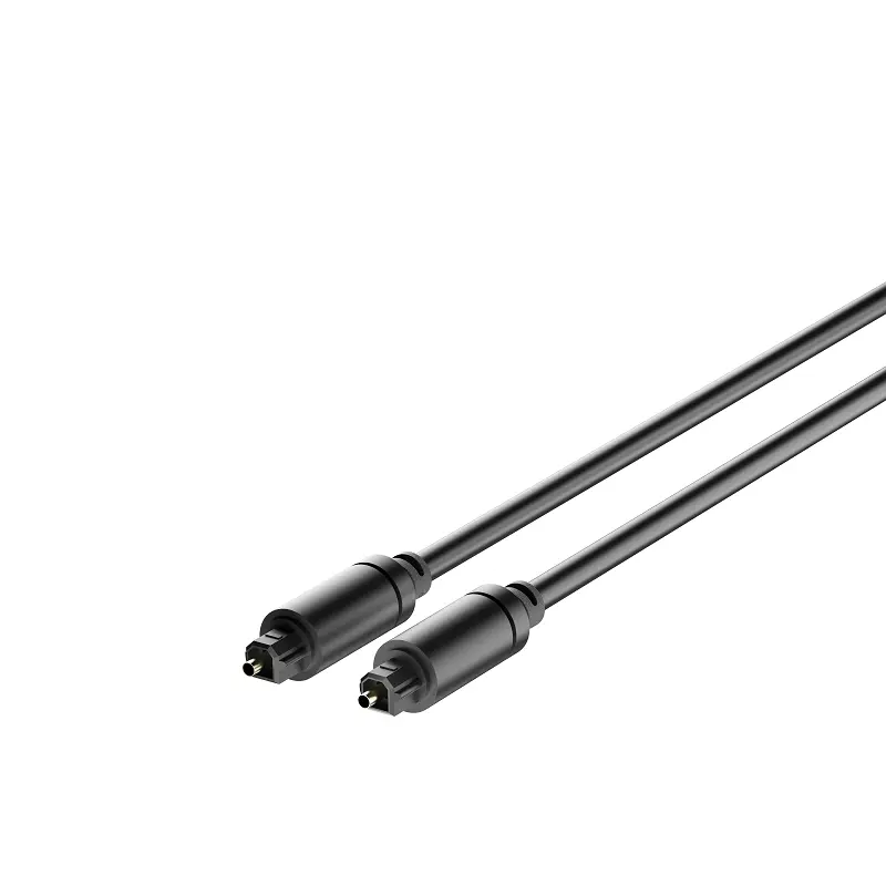 Cheap Wholesale OEM Optical Audio Cable, Digital Optic Cord,Toslink Cable, Aluminum Shell, Gold-Plated connector for Sound Bar, TV, PS4, Xbox, Samsung, Vizio- 0.5-5M Product, Company