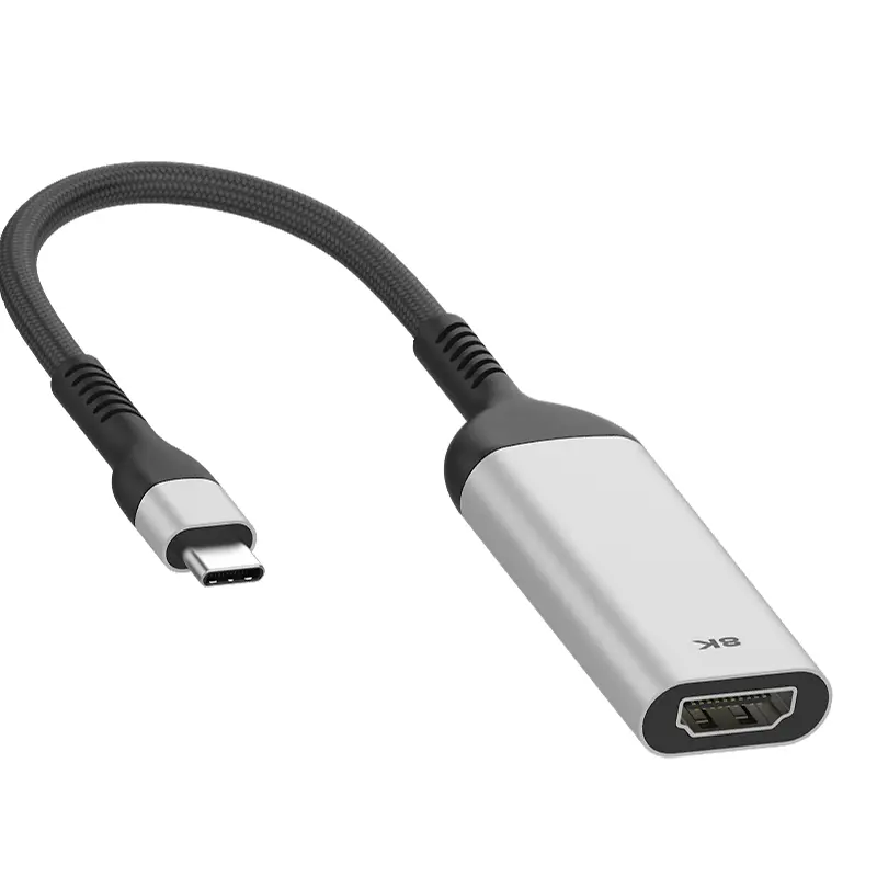 ODM USB Type-C to HDMI 2.1 Adapter | 8K/60Hz & 4K/120Hz with DSC Function | 8K/30Hz & 4K Resolution Without DSC | Thunderbolt 3 Compatible (DA-UCH8) Exporters, Pricelist