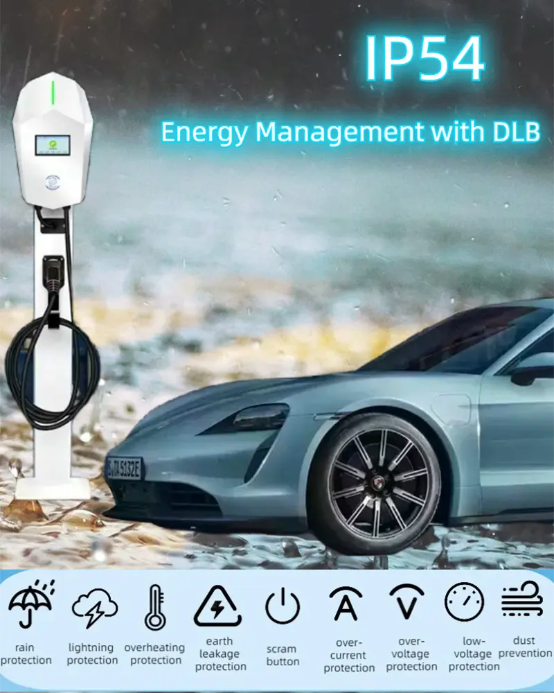 Wholesale New Electric Vehicles Mobile Ev Charger Station 7Kw 11Kw 22Kw Portable Ev Fast Charger Long Lifespan Supplier, Suppliers