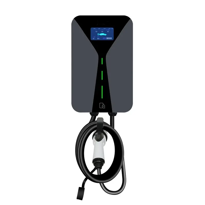 China Type 2 AC EV Charger 7Kw 11Kw 22Kw Wallbox Electric Vehicle Fast Charging Pile Wall-mounted Electric Car AC EV Charging Station Suppliers, Factory