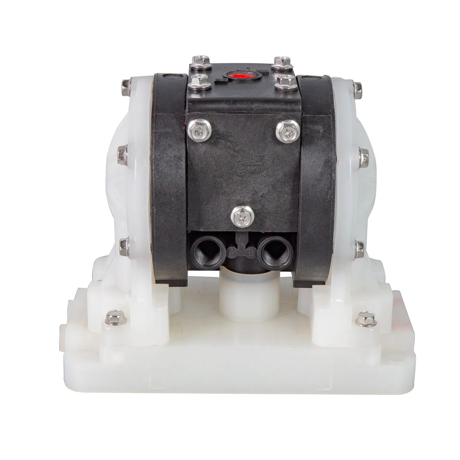 Mini Pneumatic Diaphragm Pump Vacuum PP for Water Oil Lotion 1/4 Inch