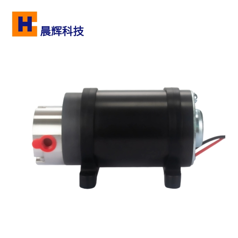 Hot Sale 2.5L/Min Flow Miniature Gear Type Pump Micro Fluid Metering Dosing Oil Water Pump with Brush 30W 24V DC Motor