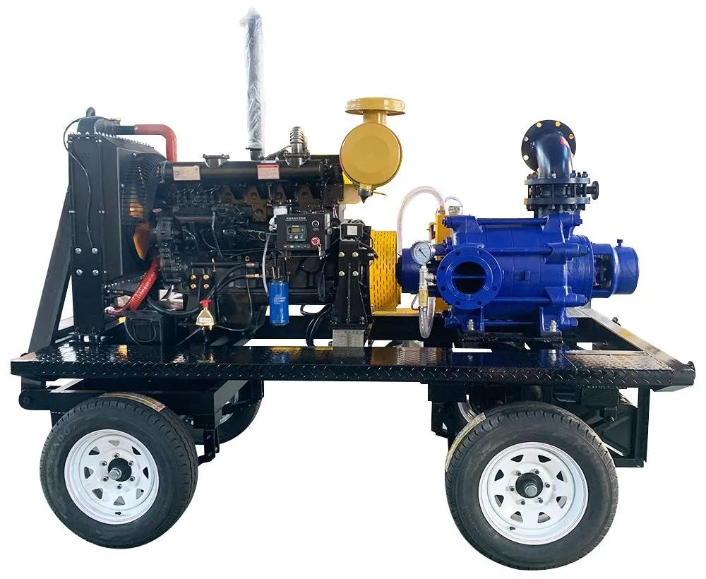 Horizontal multistage centrifugal pump