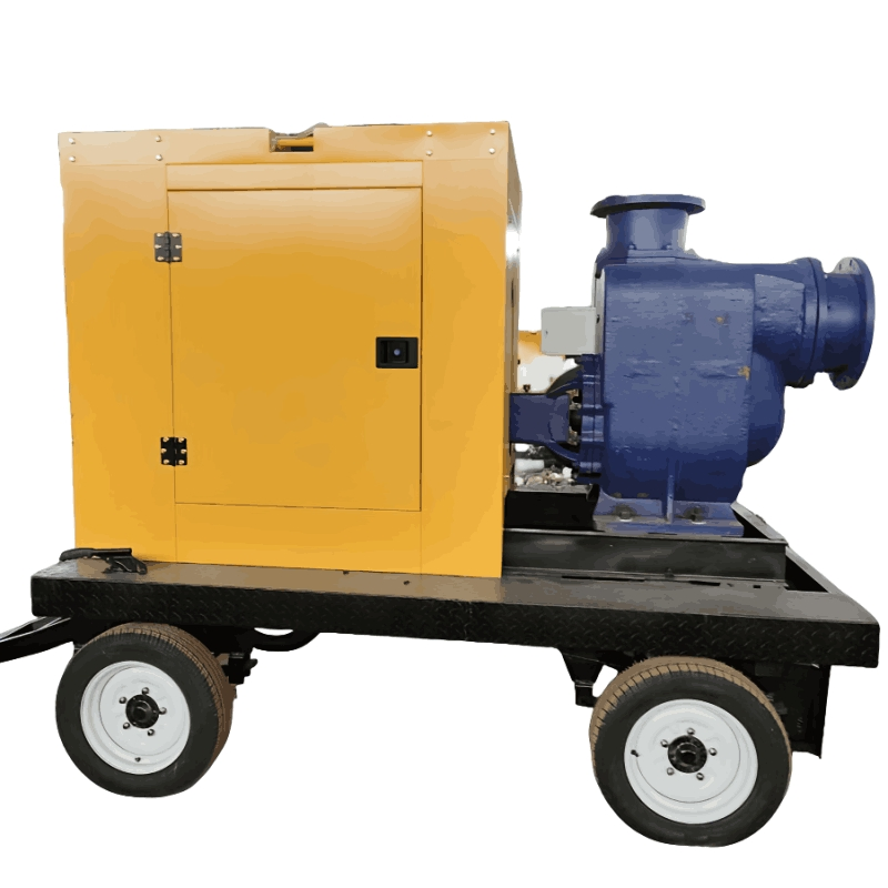 High-Performance Self-Priming Water Pump for Diesel Engines