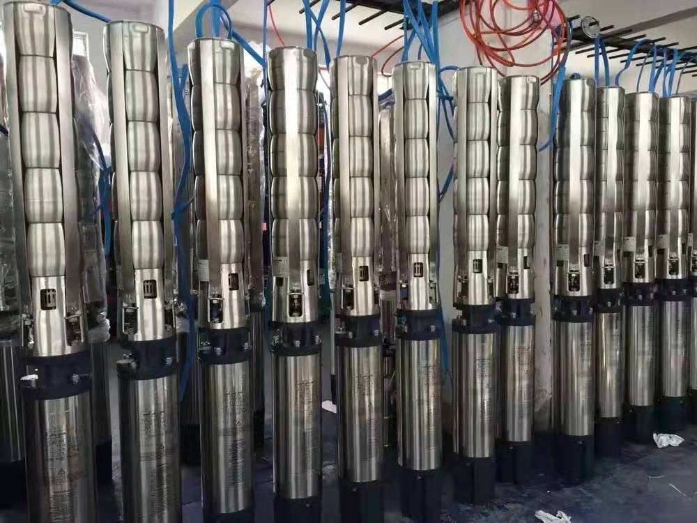 Katreeni 6 Inches High Efficiency Stainless Steel Submersible Borehole Water Pump