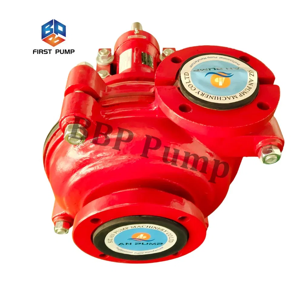 Gold Coal Cooper Mine Drainage Horizontal Mining Mud Centrifugal Dredger Slurry Pump