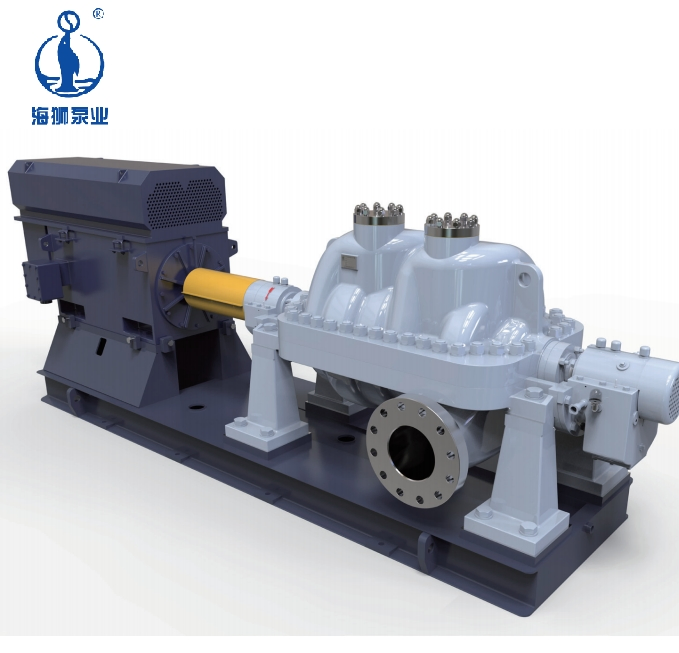 API610 Bb3 Double Suction Centrifugal Multistage Axially Split Pump High Pressure for Chemical Industry