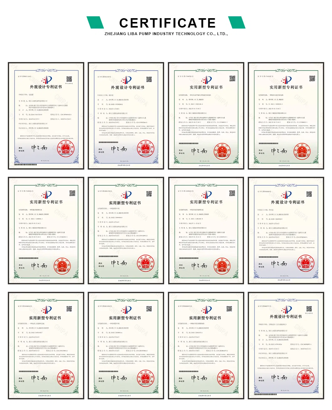 Certifications