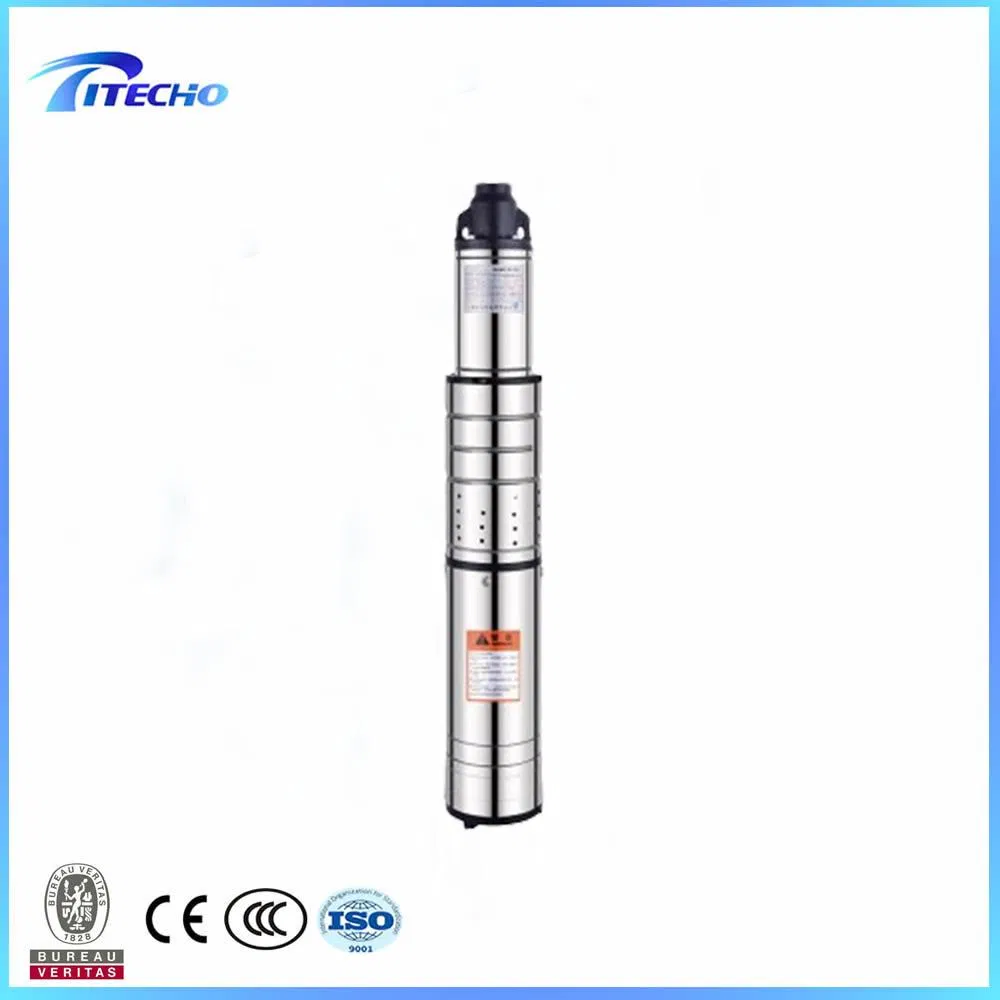 1.3kw 4m/H3 65m Sdm Stainless Steel Deep Well Submersible Pump for Water Sewage Dirty Water 5HP Motor Clean Watering Applications