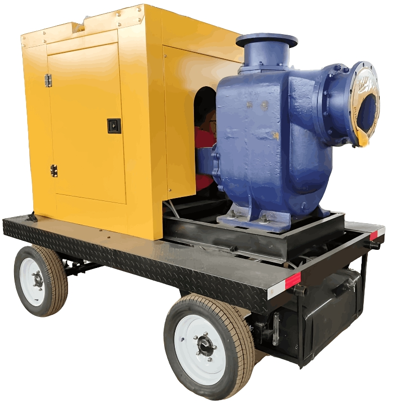 High-Performance Self-Priming Water Pump for Diesel Engines