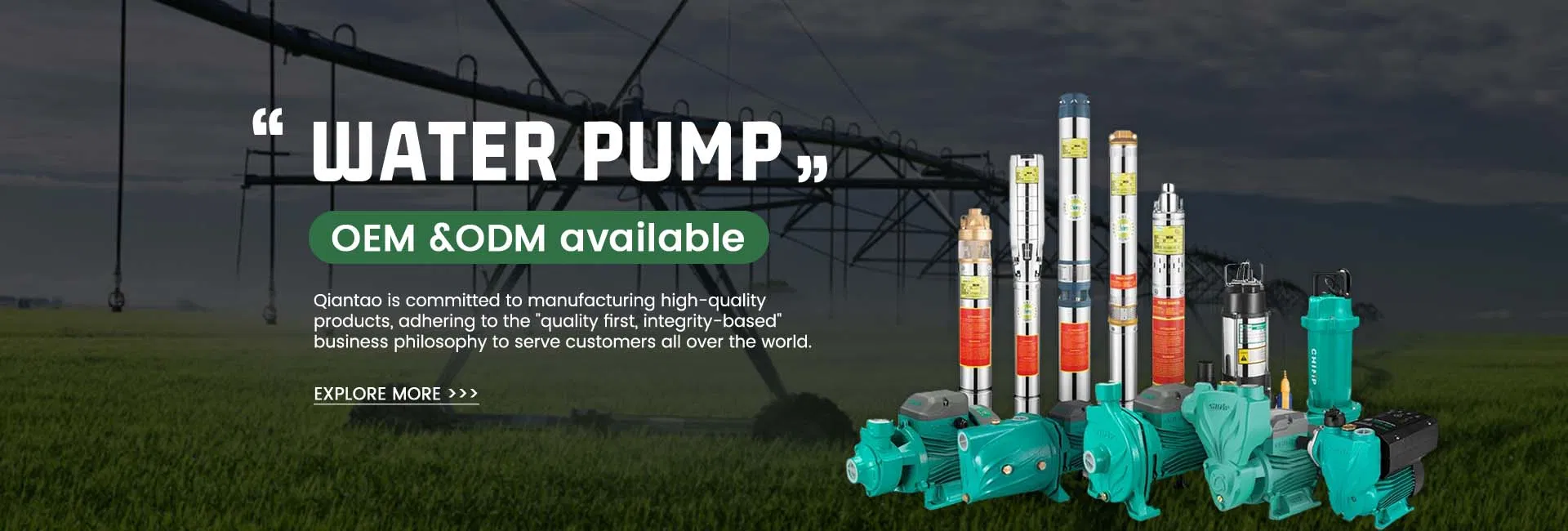Water Pump Banner