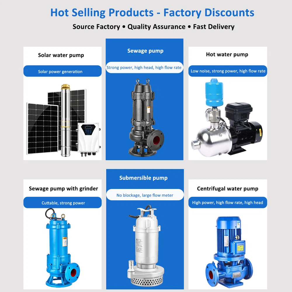Shanghai Jush Non Clogging Self Priming Dirty Waste Water Sewage Pump Industrial Vertical Stainless Steel Sewage Submersible Pump with Cutting System