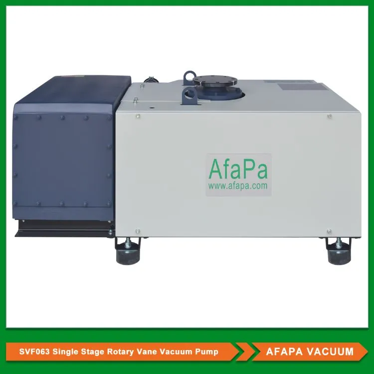 Single Stage Rotary Vane Vacuum Pump