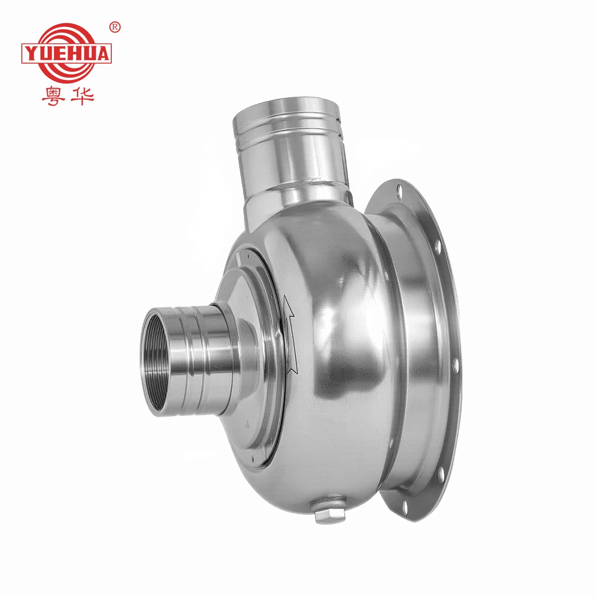 YUEHUA Stainless Steel Chemical Semi-Open Centrifugal Pressure Horizontal Clean Surface Irrigation Electric Water Pump