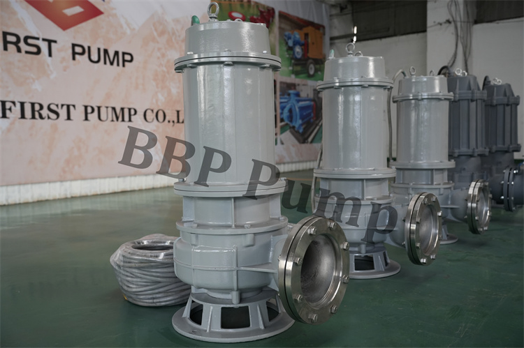 75kw High Pressure Slurry Vertical Self-Priming Electric Water Centrifugal Submersible Sewage Pump