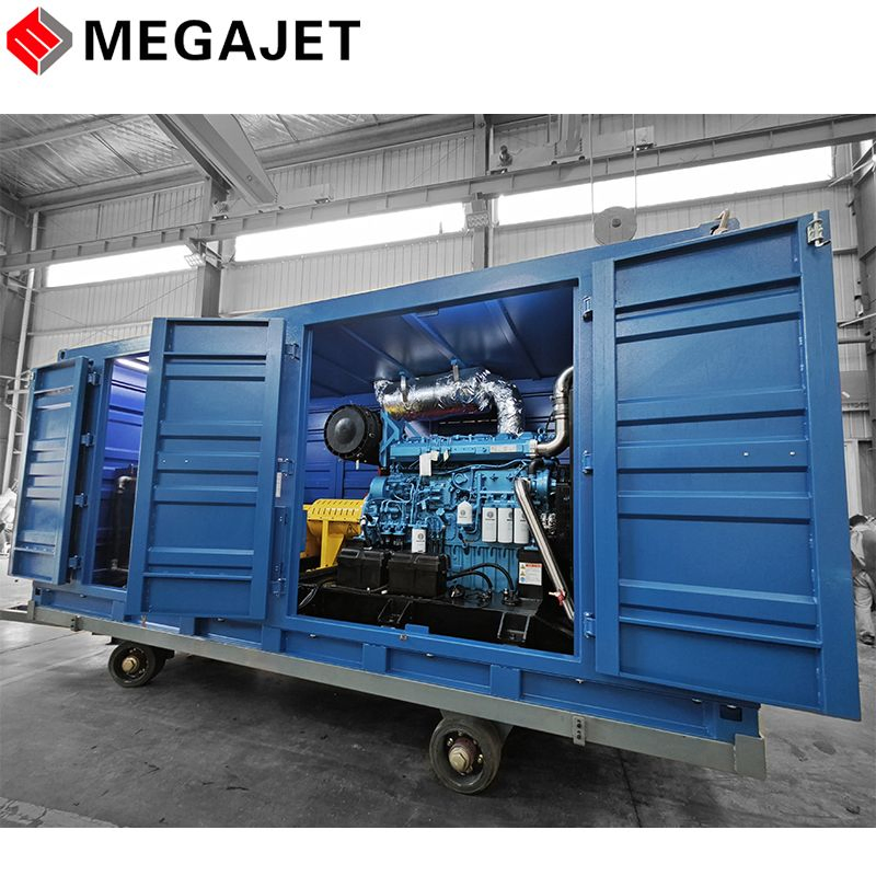 2800 Bar Diesel High Pressure Water Jetting Pump
