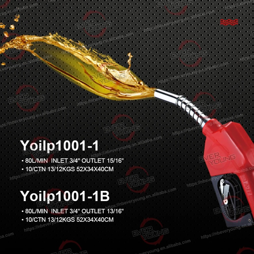 Portable Refueling 12V/24V Diesel Transfer Pump Set with PVC Box Hose Automatic Nozzle Electric Oil Pump Set