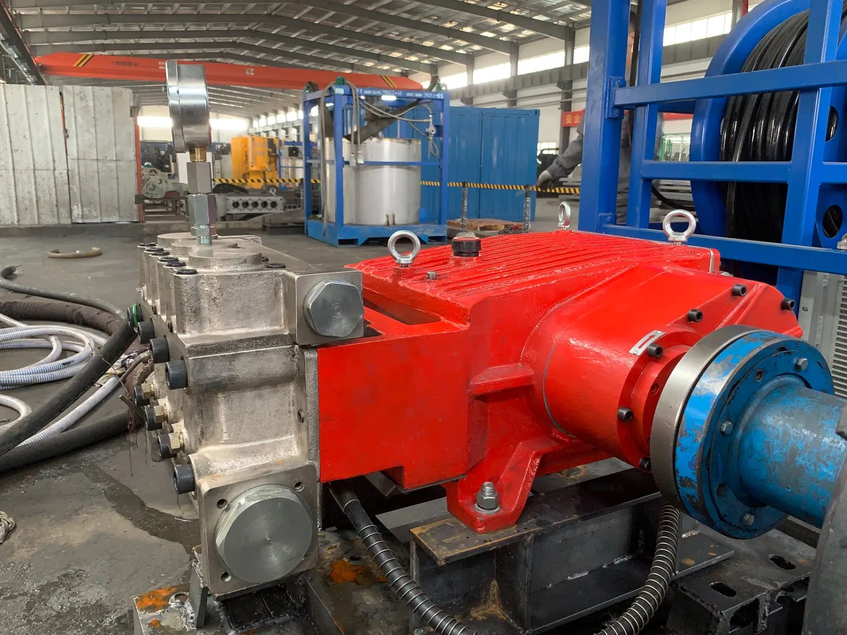 High Pressure Cleaning Machine/Industrial Triplex Plunger Pump China/Ultra High Pressure Water Pump/Oil Pipeline Cleaning/Ship Hulls Cleaning