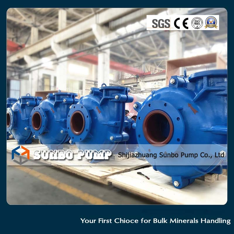 Heavy Duty Mining Horizontal Centrifugal Slurry Pump