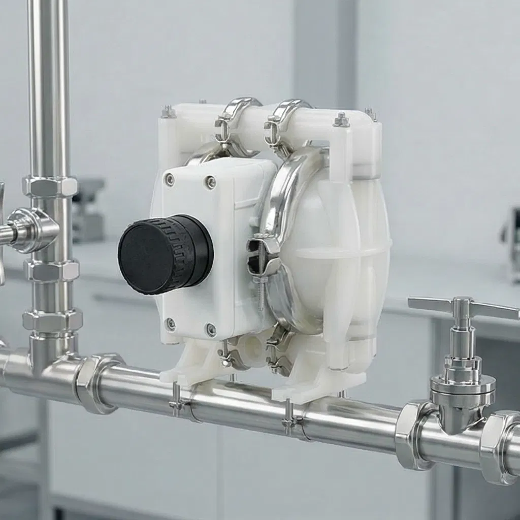 Tailings Transfer Aodd Pump Abrasive Slurry Double Diaphragm Pump for Mining Operations Heavy-Duty Pneumatic Membrane Pump