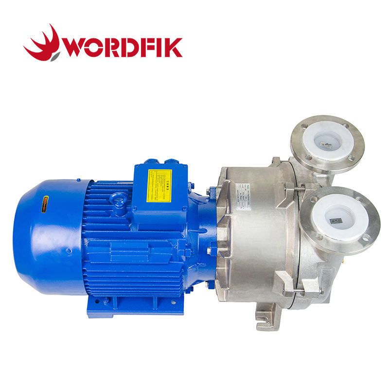 Wordfik 2BV5121 Industrial Liquid Ring Vacuum Pump with Stainless Steel Head Impeller for Vacuum Filtration Water Diversion