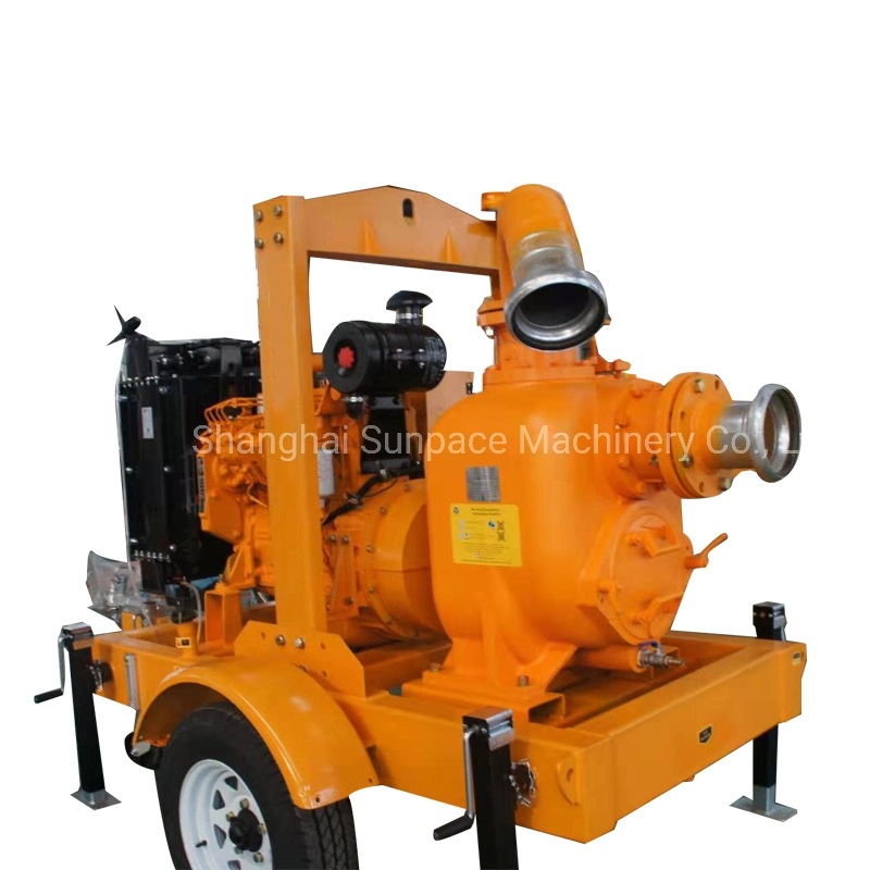 8 Inch Self-Priming Diesel Engine Centrifugal Pump, Flood Control Pump, Trash Pump, Drainage Pump, Fire-Fighting Pump, Irrigation Pump, Diesel Water Pump.