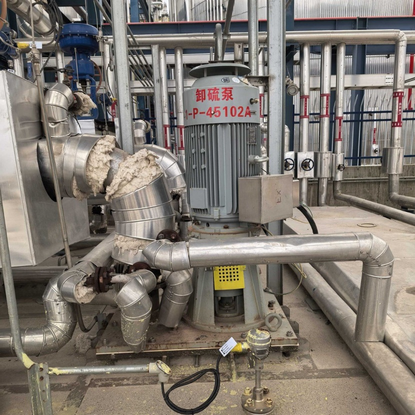 New Product Ideas Heat-Preservation Corrosion-Resistant Slag-Resistant Process-Grade Industrial Pump for Chemical Synthesis Workshop