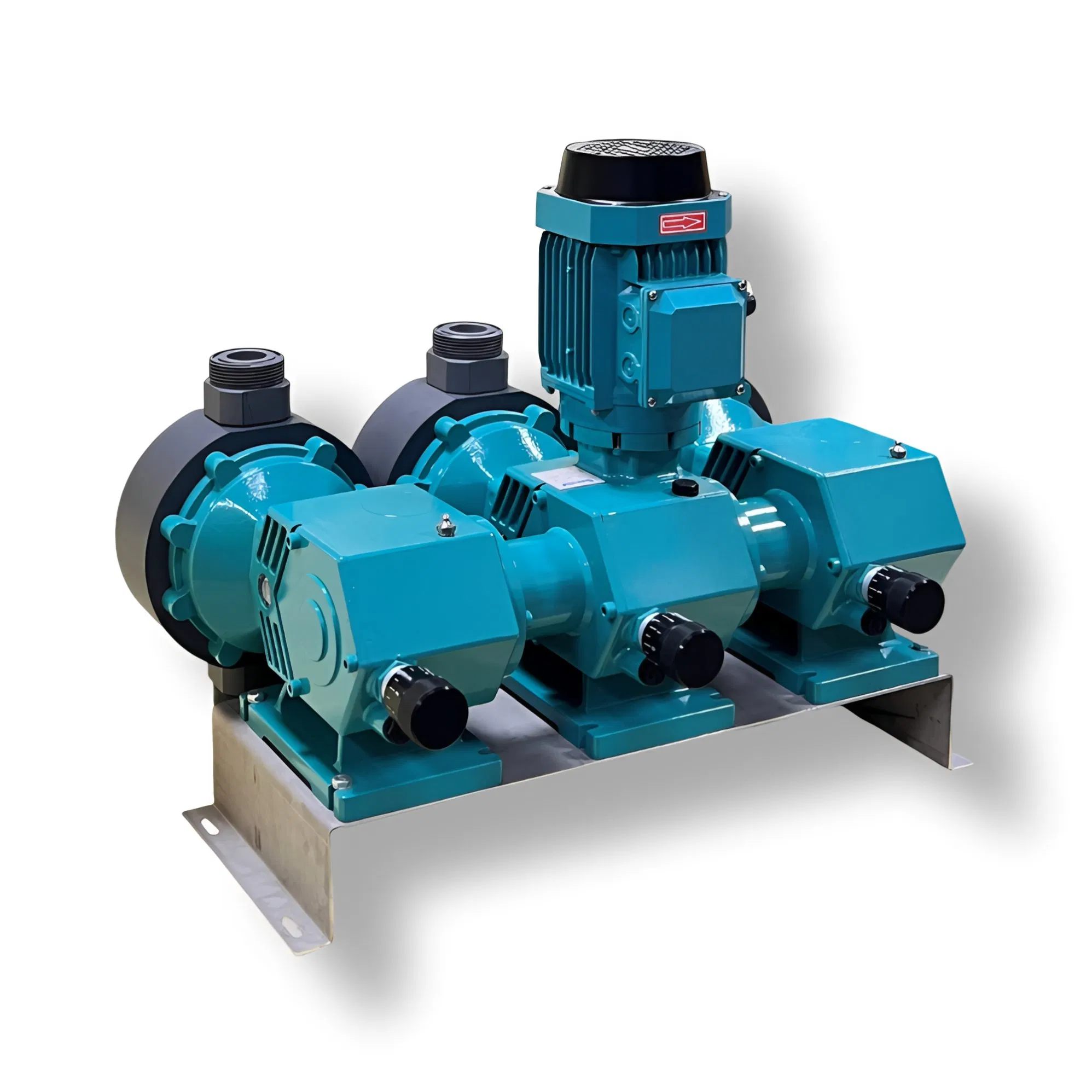 Dosence 3 Pump Heads Multi Agent Mixed Input Peristaltic Double Vacuum Electric Diaphragm Chemical Metering Pumps