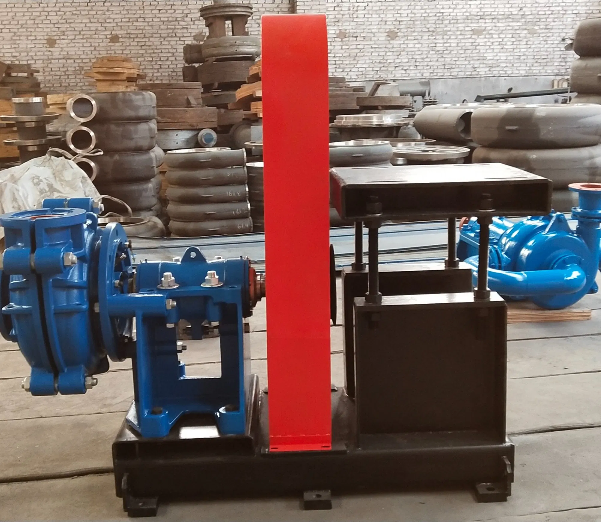 Horizontal Centrifugal Heavy Duty Slurry Pump with High Chrome Alloy Spare Parts