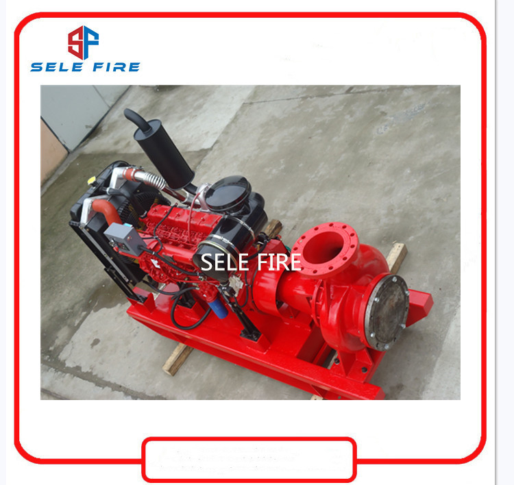150gpm Diesel Engine Fire Fighting Centrifugal Water Pump UL/FM