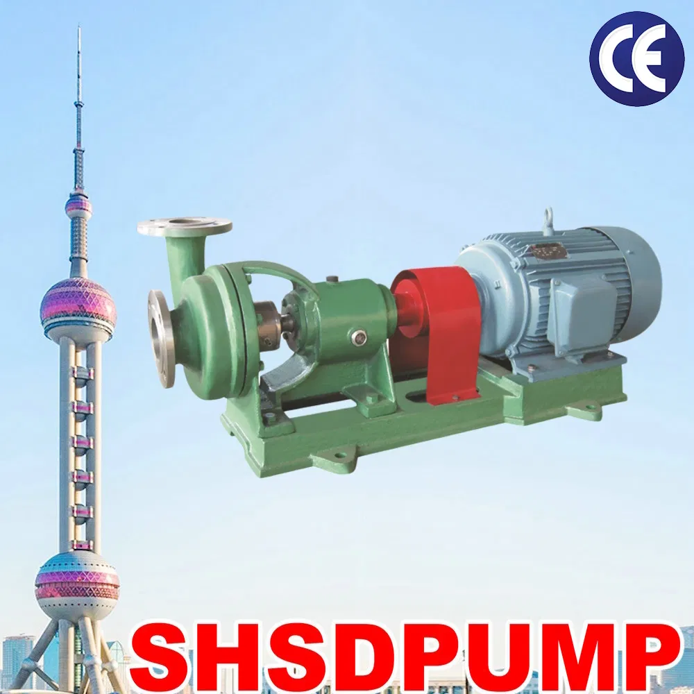 Shendu Slurry Chemical Self Priming Suction Centrifugal High Pressure Stainless Steel Flow Chemical Prosess Centrifugal Horizontal Pump