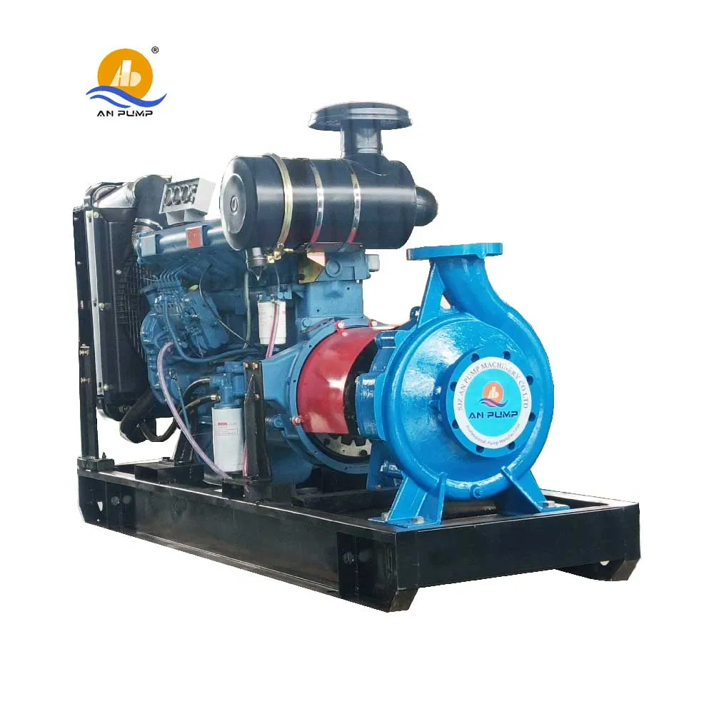 High Pressure Horizontal Farm Agriculture Irrigation Centrifugal Diesel Water Pump