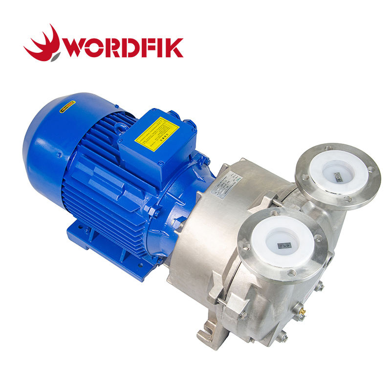 Wordfik 2BV5121 Industrial Liquid Ring Vacuum Pump with Stainless Steel Head Impeller for Vacuum Filtration Water Diversion