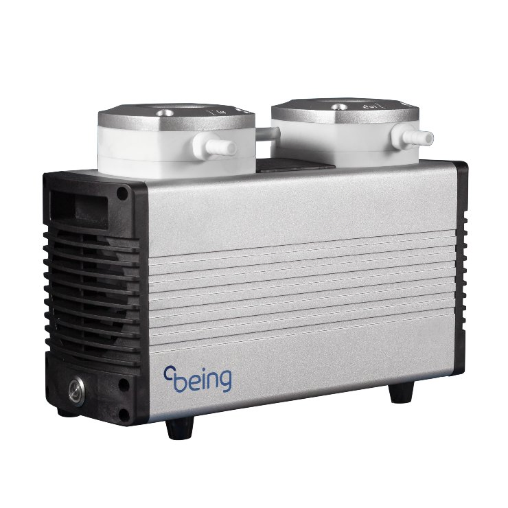 Laboratory PTFE Oil-Free Chemical Resistant Diaphragm Vacuum Pump