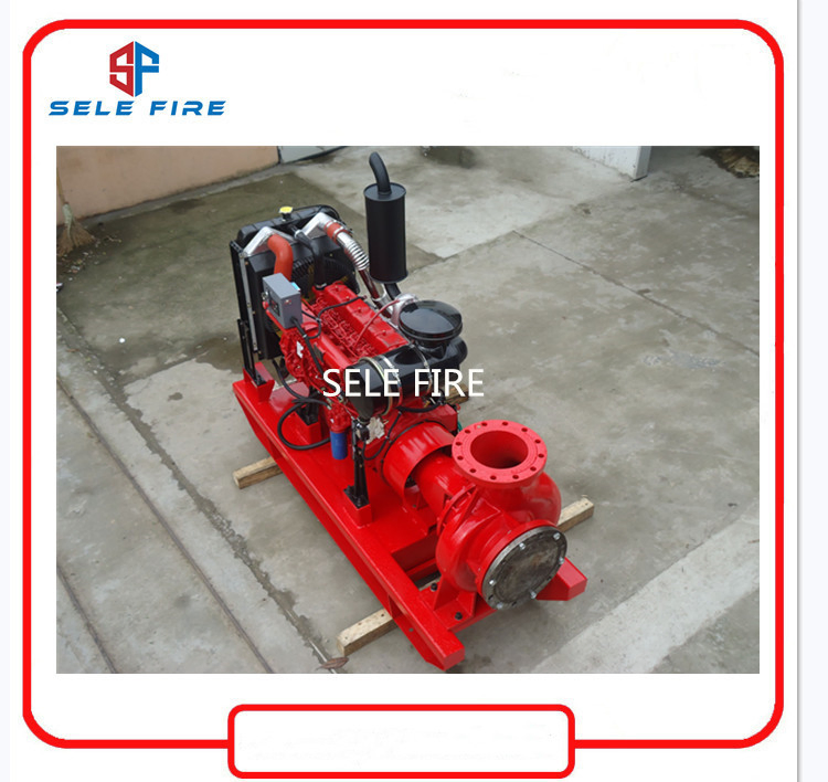150gpm Diesel Engine Fire Fighting Centrifugal Water Pump UL/FM