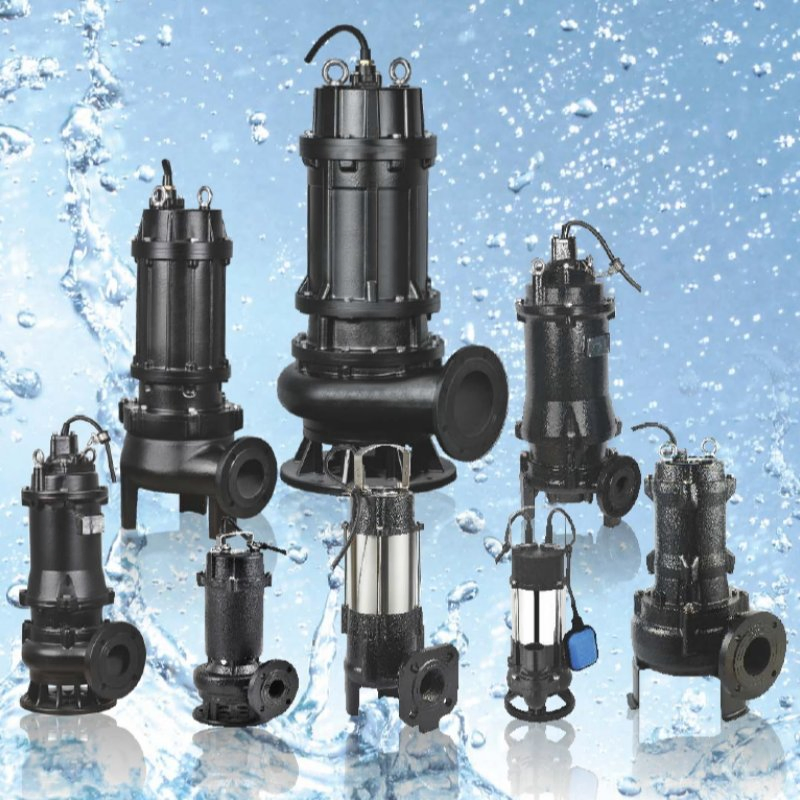 Meudy Large Passage Non-Clog Electric Industrial Submersible Cutter Cutting Grinder Grinding Sewage Water Pump