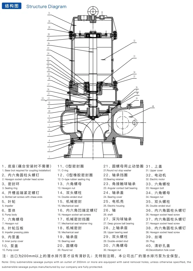 Pump Structure Diagram